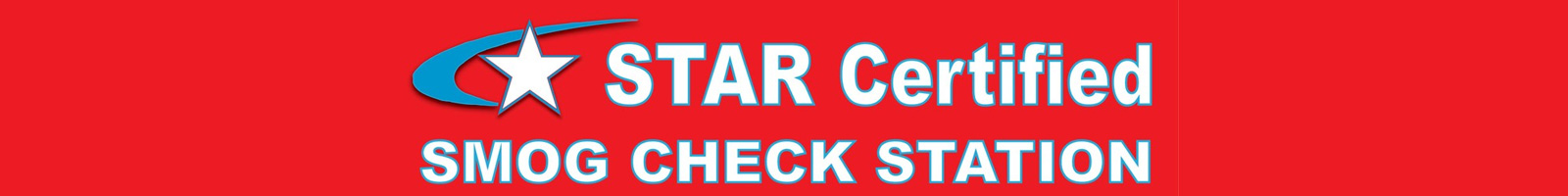 Badge - STAR Certified Smog Check Station